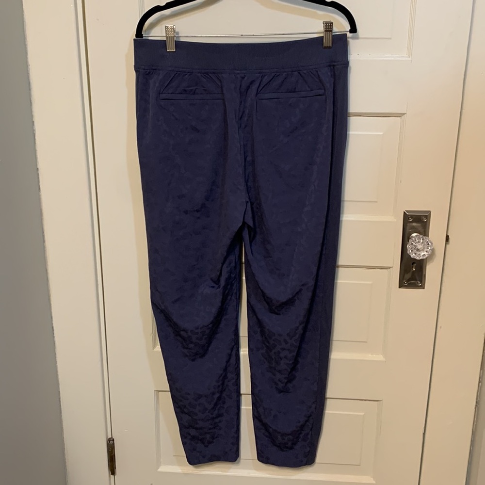 Athleta Brooklyn Textured Ankle Work Professional Waistband Pant Sz 10 - Picture 6 of 12